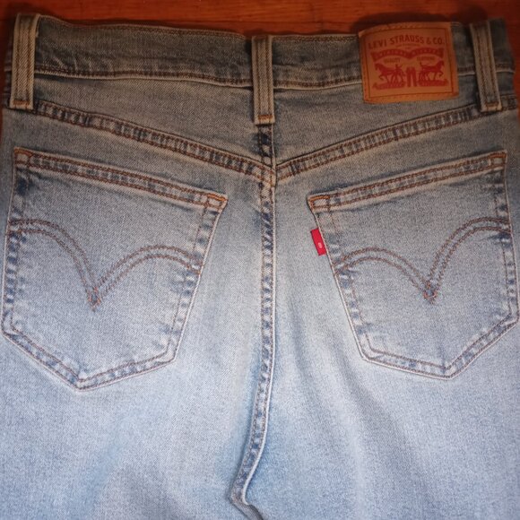 LEVI'S wedgie straight jeans (sz28) - Picture 15 of 16